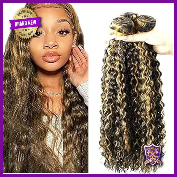 Human Hair Extensions 30 Inch Water Wave 3 Bundles 300g Brazilian Virgin main image 5
